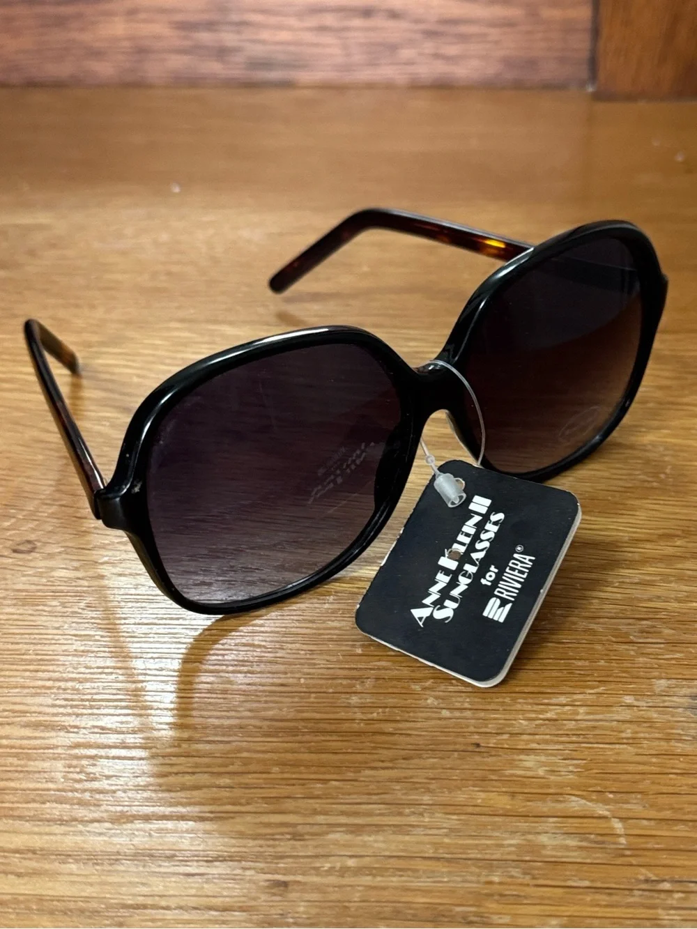 Vintage Anne Klein for Riviera Women's Oversized Sunglasses, NWT